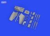 Eduard 648790 P-38J nose gun bay PRINT TAMIYA 1/48
